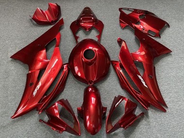 Carenagens Moto Yamaha YZF R6 2008-2016 - Vermelho