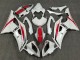 Carenagem Moto Yamaha YZF R6 2008-2016 - Branco Pérola Vermelho