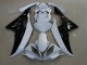 Carenagens Moto Yamaha YZF R6 2008-2016 - Branco Preto Brilhante