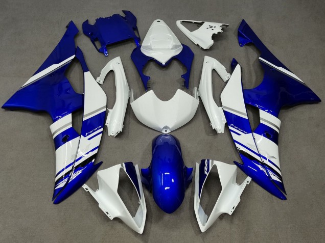 Carenagens Moto Yamaha YZF R6 2008-2016 - Branco Azul