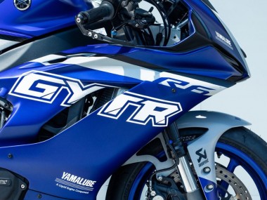 Carenagens Moto Yamaha YZF R6 2017-2023 - Azul Prata GYTR
