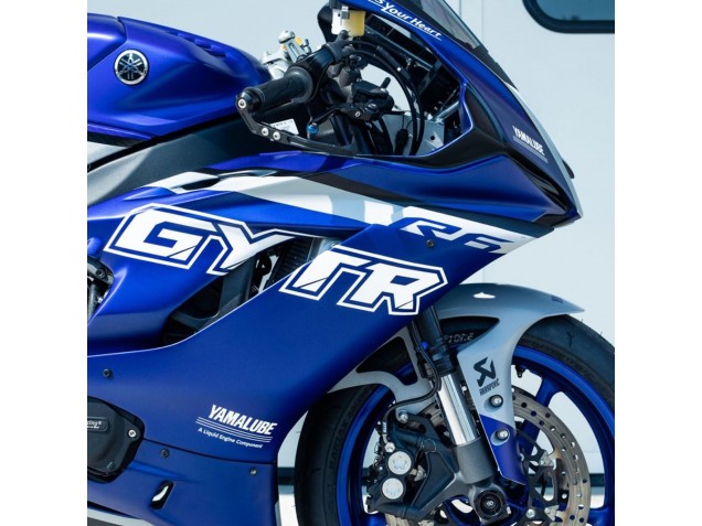 Carenagens Moto Yamaha YZF R6 2017-2023 - Azul Prata GYTR
