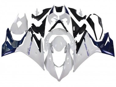 Carenagens Moto Triumph Daytona 675 Triple 2013-2016 - Branco Azul