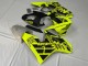 Carenagens Moto Triumph Daytona 675 Triple 2006-2008 - Amarelo Preto Fosco