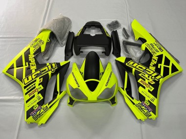Carenagens Moto Triumph Daytona 675 Triple 2006-2008 - Amarelo Preto Fosco