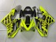 Carenagens Moto Triumph Daytona 675 Triple 2006-2008 - Amarelo Preto Fosco