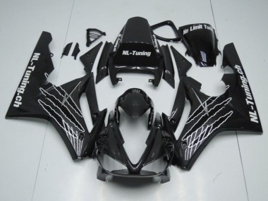 Kits Carenagem Moto Triumph Daytona 675 Triple 2006-2008 - Preto Brilhante