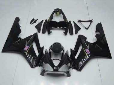 Carenagens Moto Triumph Daytona 675 Triple 2006-2008 - Preto Brilhante