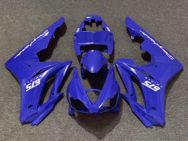 Carenagem Moto Triumph Daytona 675 Triple 2006-2008 - Azul