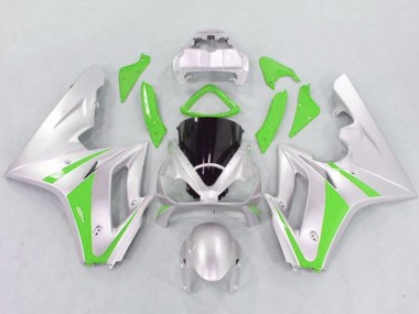 Carenagens Moto Triumph Daytona 675 Triple 2006-2008 - Prata Verde