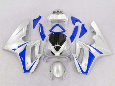Carenagens Moto Triumph Daytona 675 Triple 2006-2008 - Prata Azul