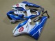Carenagens Moto Triumph Daytona 675 Triple 2009-2012 - Branco Azul Hpi