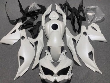 Carenagens Moto Kawasaki ZX4R ZX-4RR 2019-2025 - Branco Pérola