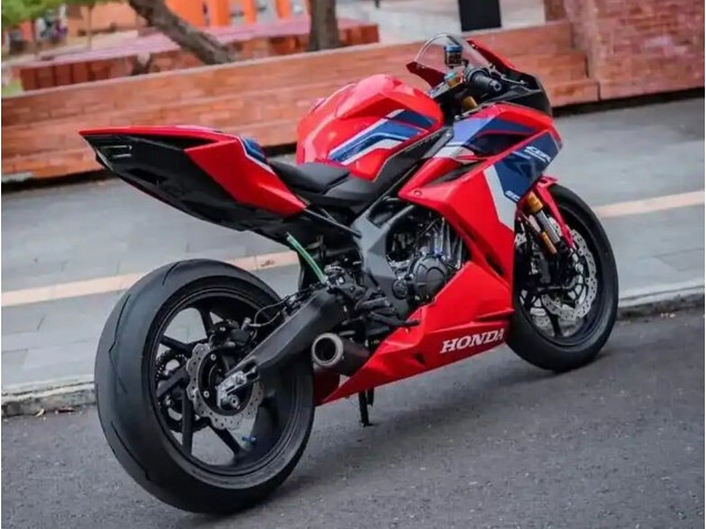 Carenagem Moto Honda CBR250RR 2017-2022 - Vermelho Azul Branco