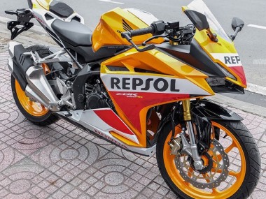 Carenagens Moto Honda CBR250RR 2017-2022 - Amarelo Branco Vermelho Repsol