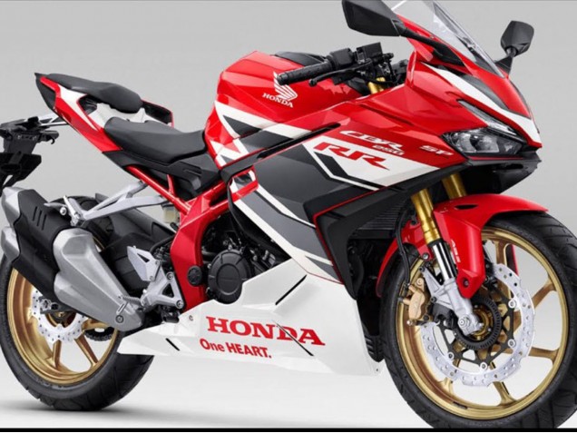 Carenagens Moto Honda CBR250RR 2023-2024 - Vermelho Branco Cinzento