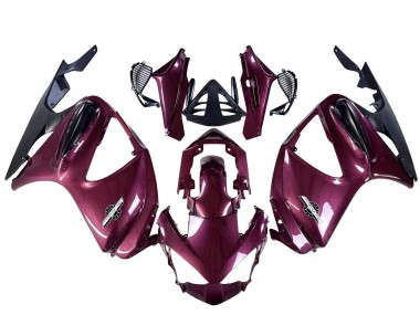 Carenagens Moto Honda ST1300 2002-2016 - Roxo Preto Fosco