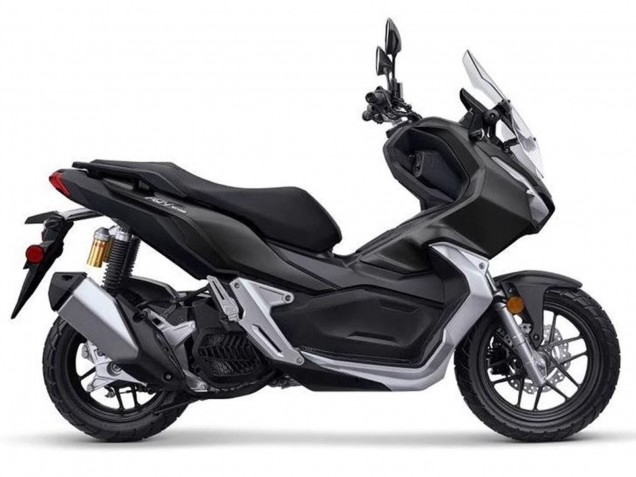 Carenagens Moto Honda ADV150 2018-2021 - Prata Preto Fosco
