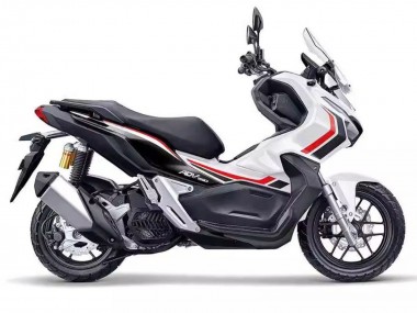 Carenagens Moto Honda ADV150 2018-2021 - Branco Vermelho Preto