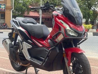 Carenagens Moto Honda ADV150 2018-2021 - Vermelho Branco Preto