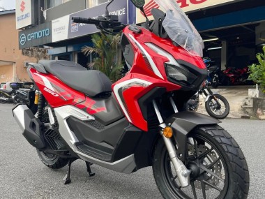 Carenagens Moto Honda ADV160 2022-2024 - Vermelho Branco Preto