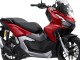 Carenagens Moto Honda ADV160 2022-2024 - Prata Vermelho Preto Fosco