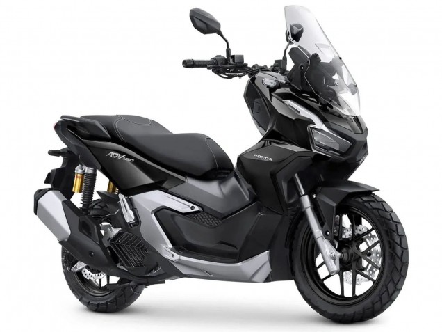 Carenagens Moto Honda ADV160 2022-2024 - Prata Preto Fosco