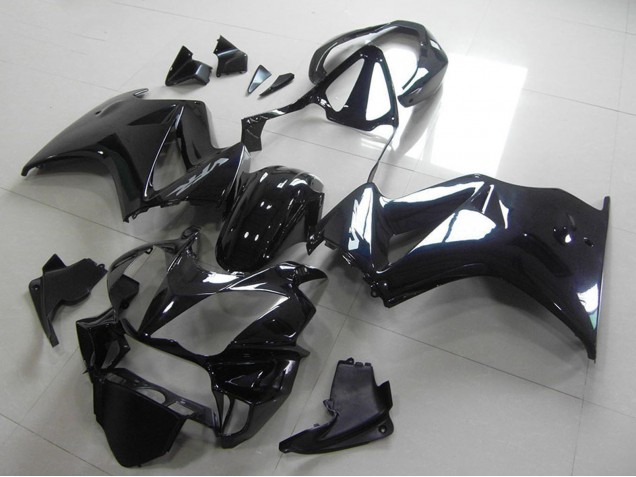 Kits Carenagem Moto Honda VFR 800 2002-2013 - Preto Brilhante