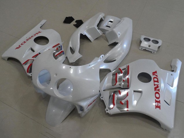 Carenagens Moto Honda CBR250RR MC22 1990-1998 - Branco Pérola Vermelho