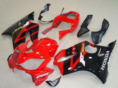 Carenagem Moto Honda CBR600 F4i 2001-2003 - Vermelho Preto Brilhante