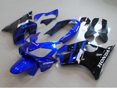 Carenagem Moto Honda CBR600 F4i 2004-2007 - Azul Preto Brilhante