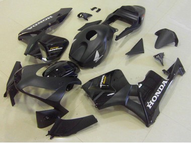 Kits Carenagem Moto Honda CBR600RR 2003-2004 - Preto Brilhante Preto Fosco