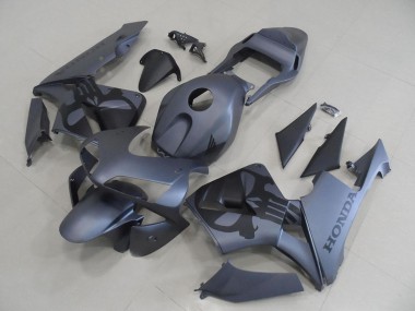 Carenagens Moto Honda CBR600RR 2003-2004 - Cinzento Fosco Preto