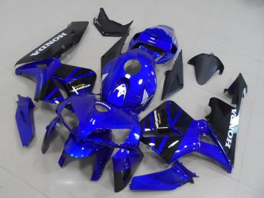 Kits Carenagem Moto Honda CBR600RR 2005-2006 - Azul Preto