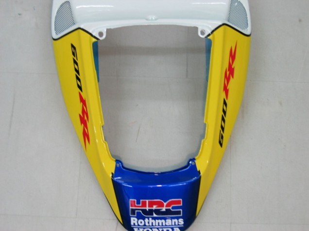 Carenagens Moto Honda CBR600RR 2005-2006 - Azul Branco Amarelo Rothmans