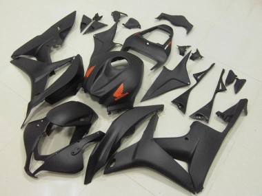 Carenagem Moto Honda CBR600RR 2007-2008 - Preto Fosco Vermelho
