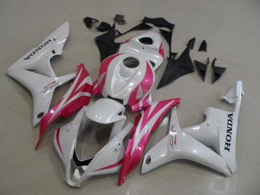 Carenagens Moto Honda CBR600RR 2007-2008 - Branco Rosa