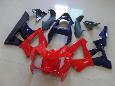 Carenagens Moto Honda CBR900RR 929 2000-2001 - Vermelho Azul Escuro