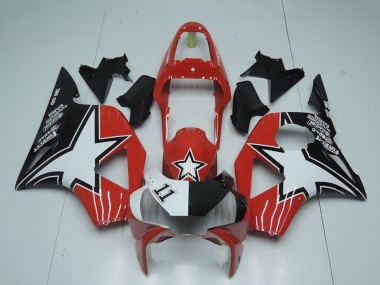 Carenagens Moto Honda CBR900RR 954 2002-2003 - Preto Vermelho Star