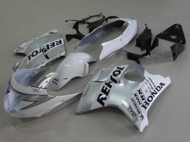 Carenagens Moto Honda CBR1100XX Blackbird 1996-2007 - Branco Preto Repsol