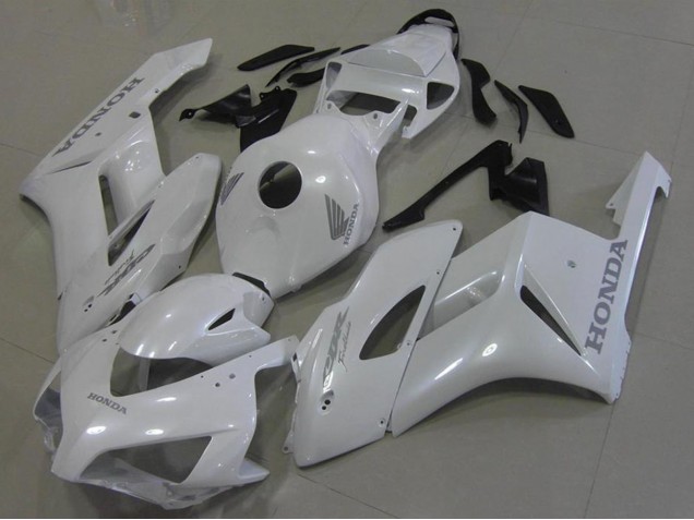 Carenagens Moto Honda CBR1000RR 2006-2007 - Branco Prata Decalques