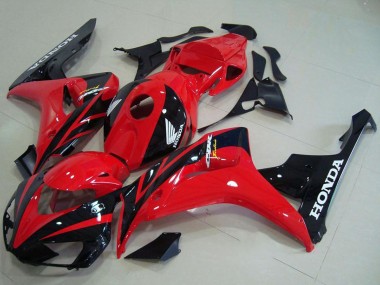 Kits Carenagem Moto Honda CBR1000RR 2006-2007 - Vermelho Preto Brilhante