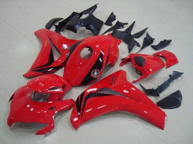 Kits Carenagem Moto Honda CBR1000RR 2008-2011 - Vermelho Preto Brilhante OEM Estilo