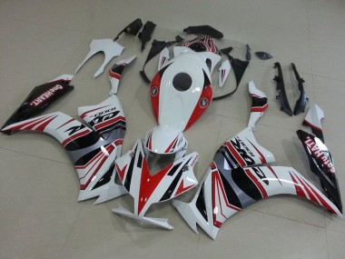 Carenagens Moto Honda CBR1000RR 2012-2016 - Branco Vermelho Prata Preto One Heart