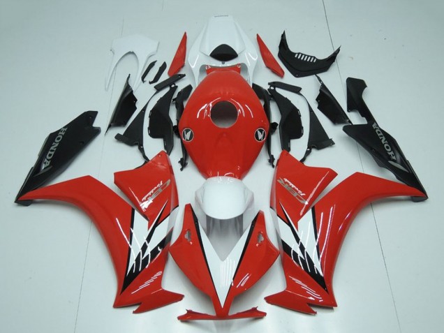 Carenagem Moto Honda CBR1000RR 2012-2016 - Branco Vermelho Preto