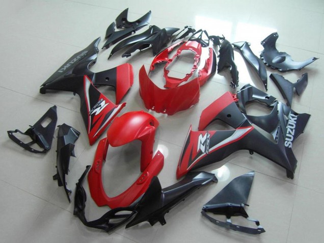 Carenagens Moto Suzuki GSXR 1000 2009-2016 - Vermelho Preto Fosco