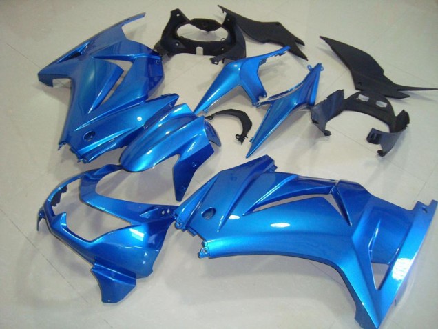 Carenagens Moto Kawasaki ZX250R 2008-2012 - Azul Claro OEM Estilo