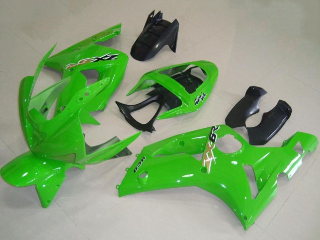 Carenagens Moto Kawasaki ZX6R 2003-2004 - Verde