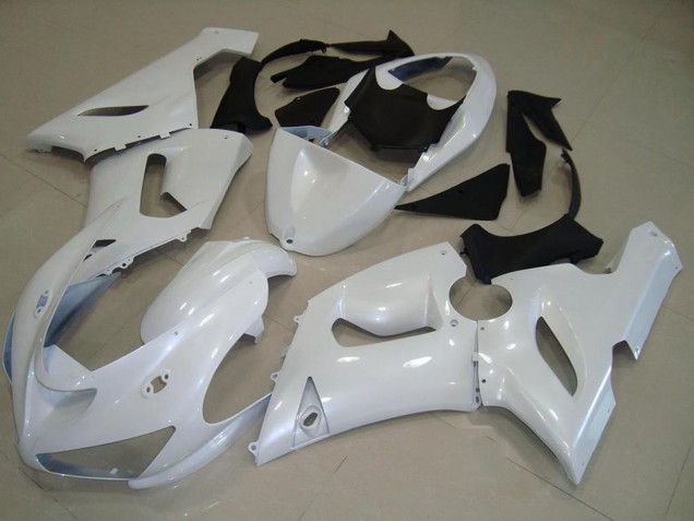 Carenagens Moto Kawasaki ZX6R 2005-2006 - Branco Pérola