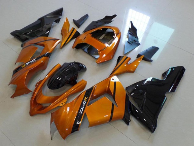 Carenagens Moto Kawasaki ZX10R 2004-2005 - Ouro Preto